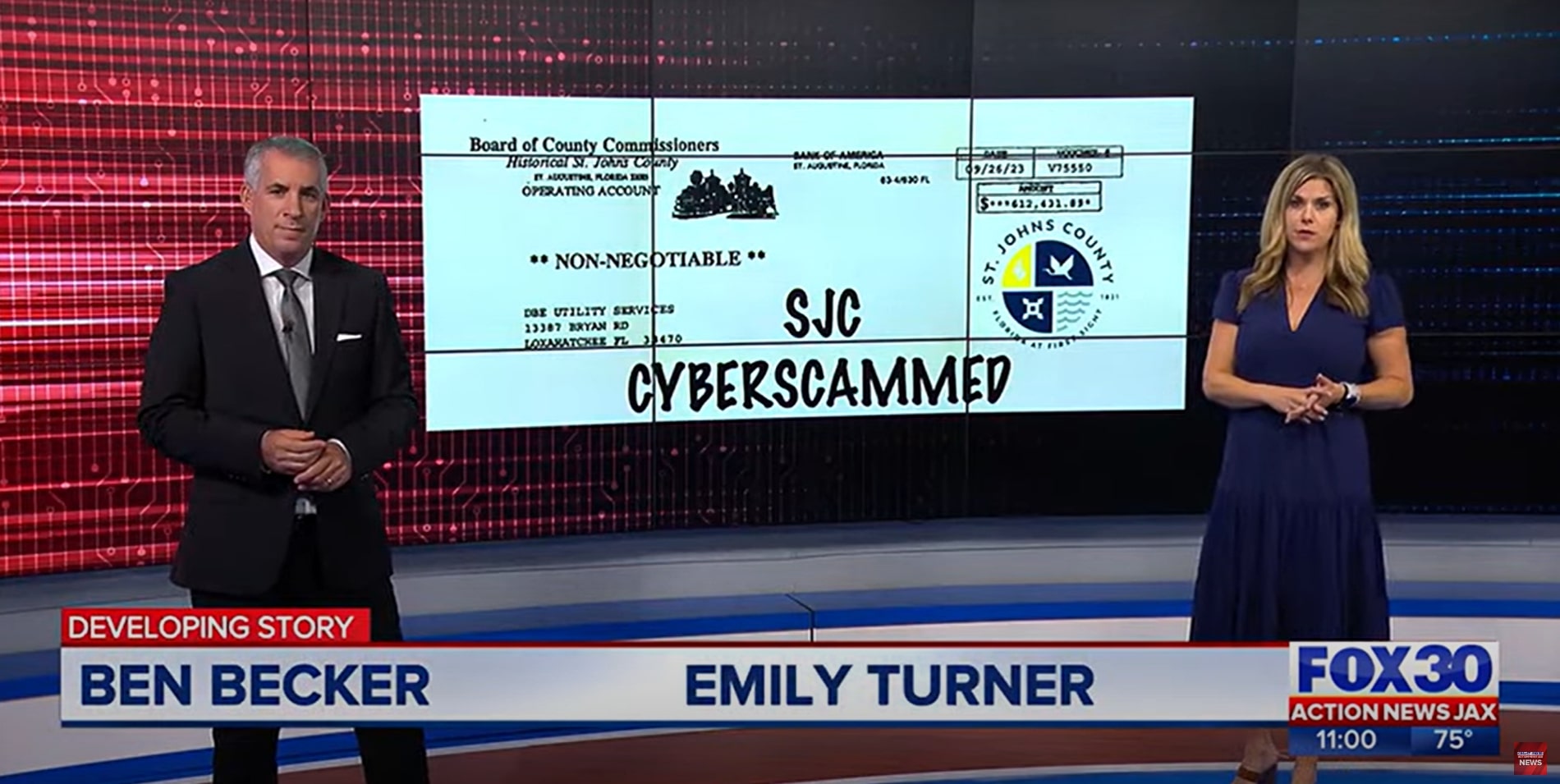 St. Johns County Cyber Scam Interview with Tyler Chancey